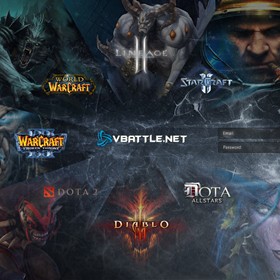 Вебсайты: шаблон для Vbattle.net